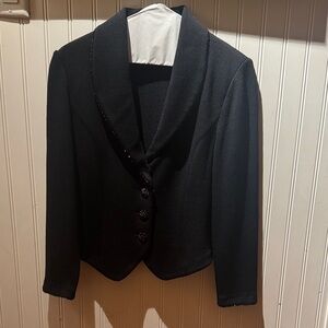 St. John Collection Black Women's Blazer